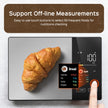 Smart Kitchen Scale Connects to Mobile App for Food Calorie Calculation Fitness Weight Loss Body Management