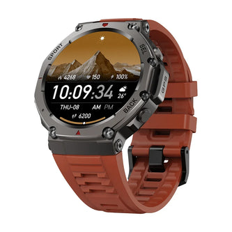 2026 Military BUILT-IN GPS 10ATM Waterproof Smart Watch Built-In 6 Frequency Satellite Outdoors Sports Fitness AMOLED Watch Men