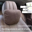 Headrest Universal Adjustable Car Neck Pillow Lumbar Support Cushion Soft Memory Foam for S Class Sedan SUV Vehicle Comfort