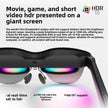 Air 4 Pro AR Glasses 4K HDR10 135