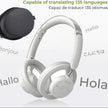HP06 Bluetooth V6.0 Wireless Open-Ear Headphones Foldable Punchy Bass Headset for PC Laptop Phone TV Lightweight Hollow Airy