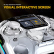 Mamba One V2 Screen Interactive Wireless Gaming Controller for Ios/Android/Switch/Pc Hall Effect, 1800Mah with Charging Dock