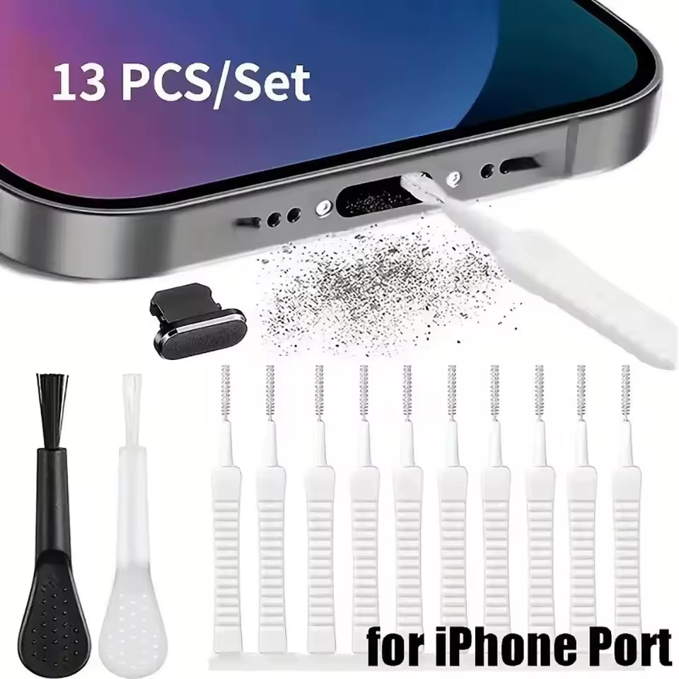 Mobile Phone Speaker Charging Port Cleaning Kit 