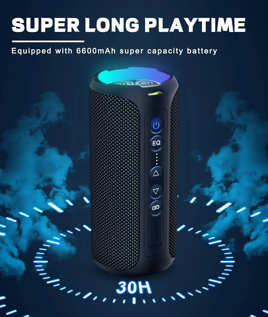 40W Enhanced Bass Portable Outdoor Wireless Speaker
