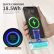 Fast Charging Power Bank Portable Charger External Battery Pack for Iphone Android LED Digital Display 5000Mah Mini Powerbank