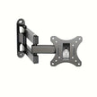 Full Motion TV Monitor Wall Mount Bracket Articulating Arms Swivel Tilt Extension Rotation for Most 10-32 Inch Flat Curved Tvs