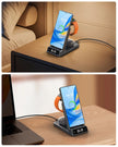 Swanscout 703S Charging Station for  S25 S24 Ultra S23 Z Flip 7 Z Fold 7 Wireless Charger for Galaxy Watch 8 7 for Buds 3