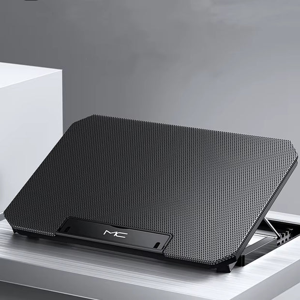 Gaming Laptop Cooler Large Size for 12-16 Inch Notebook Two USB Laptop Cooling Pads Wind Speed Adjustable Silent Laptop Stand