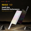 NK68V2 Single-Mode Wired Mechanical Keyboard Portable Gaming Keyboard RGB Hot-Swappable PC Lightweight Mechanical Keyboard