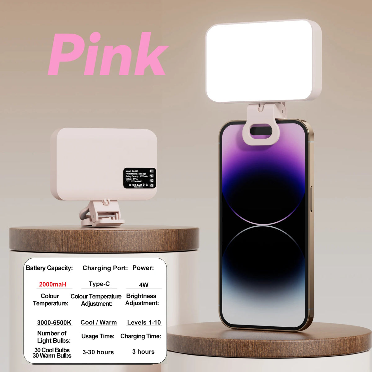 LED Selfie Light for Iphone