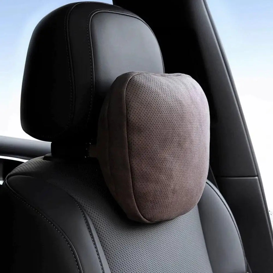 Headrest Universal Adjustable Car Neck Pillow Lumbar Support Cushion Soft Memory Foam for S Class Sedan SUV Vehicle Comfort
