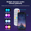 Tuya Smart RGB Quantum Light DIY Decor LED Wall Lamp APP Sound Pickup Game Room Music Rhythm Festival Atmosphere Esports Light