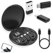 USB Type-C to C 60W Charging Adapter Cable Set USB-C to Lightning Adapter Kit USB-A Type-C to Micro/Type-C/Lightning