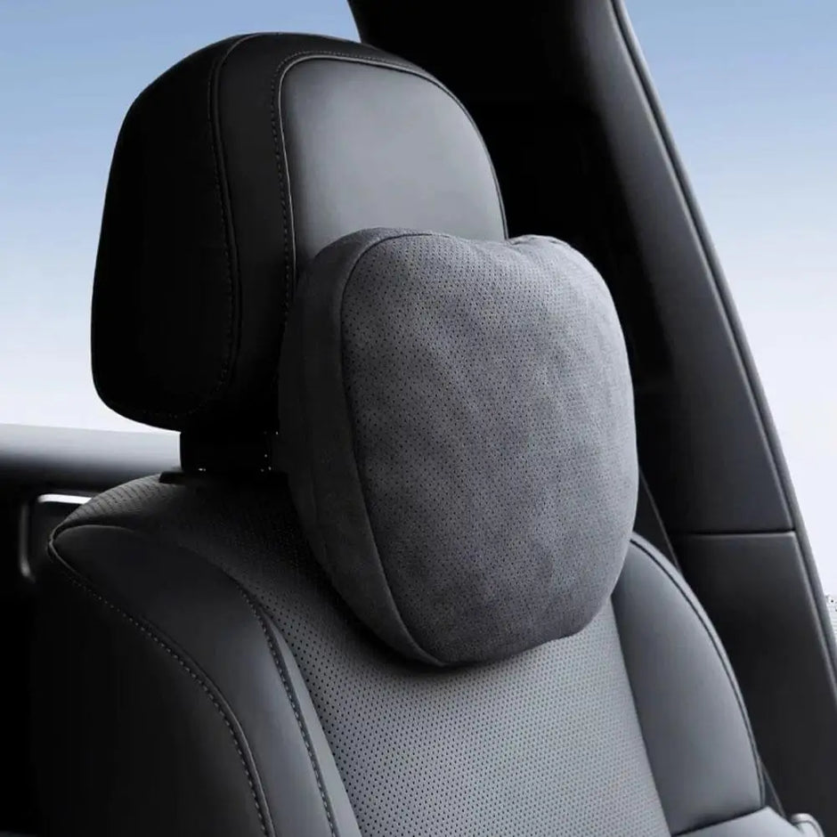 Headrest Universal Adjustable Car Neck Pillow Lumbar Support Cushion Soft Memory Foam for S Class Sedan SUV Vehicle Comfort