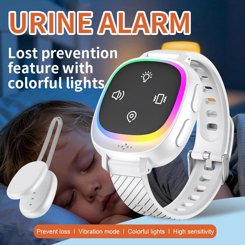 New Kids Bedwetting Alarm Wireless USB Rechargeable Portable Wearable Vibration Reminder Children Potty Training Elderly Baby