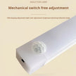 1Pc Wireless Rechargeable LED Motion Sensor Cabinet Light - Ideal for Closet, Kitchen, Wardrobe, Stairs - Battery Operated Night
