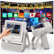 Smart Touch Screen Portable Projector Support 4K Wifi 6 Bluetooth Auto Focus Compatible with Phone/ Tvstick/Pc/Indooroutdoor