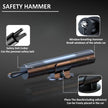2-In-1 Car Safety Hammer & Seat Belt Cutter - High Hardness Tungsten Steel Emergency Glass Breaker,Auto Rescue Tool Accessories