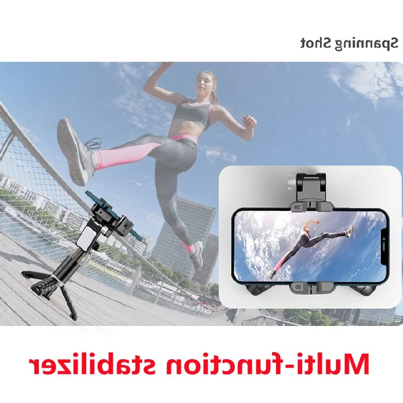 360 Rotation following Shooting Mode Gimbal Stabilizer 