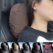Headrest Universal Adjustable Car Neck Pillow Lumbar Support Cushion Soft Memory Foam for S Class Sedan SUV Vehicle Comfort
