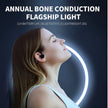 B8 Real Bone Conduction Earphones Bluetooth 5.3 Sports Wireless Headphones IPX5 Waterproof Headset for Outdoor Sports Ear Hook