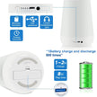 Smart White Noise Machine Baby Sleep Sound Machine Colorful Night Lights 34 Soothing Sounds Supports APP Remote Control