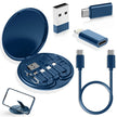 USB Type-C to C 60W Charging Adapter Cable Set USB-C to Lightning Adapter Kit USB-A Type-C to Micro/Type-C/Lightning