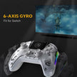 Mamba One V2 Screen Interactive Wireless Gaming Controller for Ios/Android/Switch/Pc Hall Effect, 1800Mah with Charging Dock
