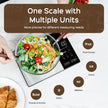 Smart Kitchen Scale Connects to Mobile App for Food Calorie Calculation Fitness Weight Loss Body Management