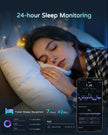 AURA Matt Smart Ring Fitness Sports Health Monitor Sleep Temperature Top Quality Long Battery Rose Gold Ring for Woman Ladies