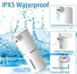 Automatic Liquid/Foma Soap Dispenser, Touchless Electric Dispenser, USB Rechargeable with Infrared Sensor for Bathroom,Kitchen