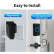 -Smart Home Doorbell, Wireless Outdoor Doorbell, IP65 Waterproof Door Bell, 60 Songs, Smart Security Alarm, Door Bell Chime