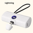 Fast Charging Power Bank Portable Charger External Battery Pack for Iphone Android LED Digital Display 5000Mah Mini Powerbank