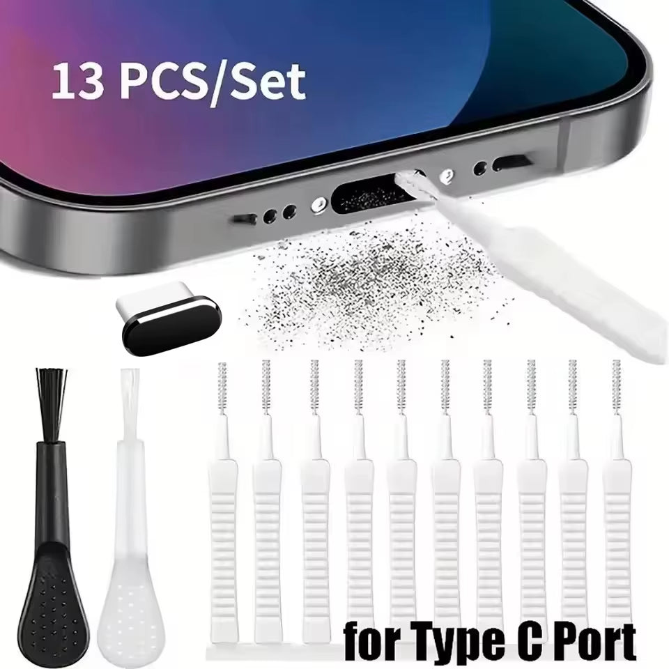 Mobile Phone Speaker Charging Port Cleaning Kit 