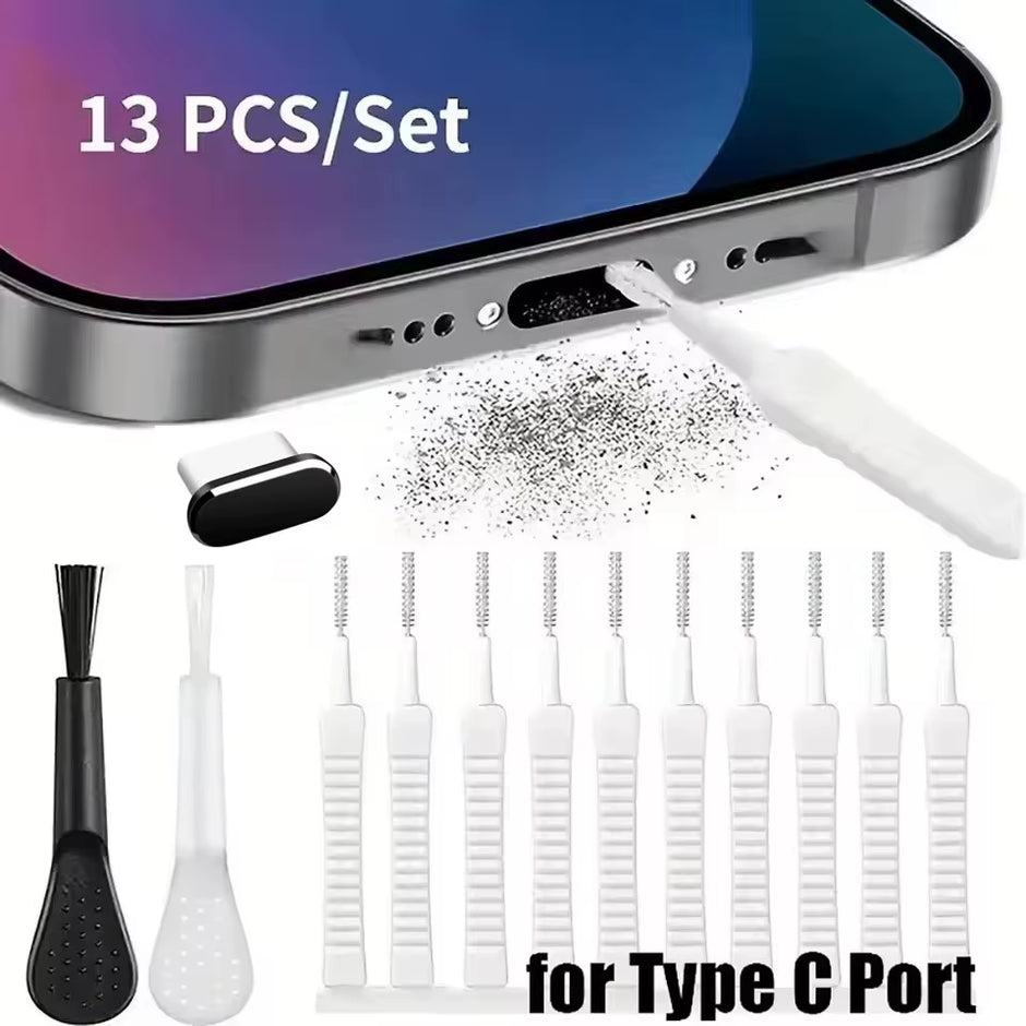 Mobile Phone Speaker Charging Port Cleaning Kit 