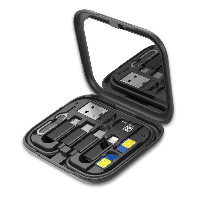 USB Type-C to C 60W Charging Adapter Cable Set USB-C to Lightning Adapter Kit USB-A Type-C to Micro/Type-C/Lightning