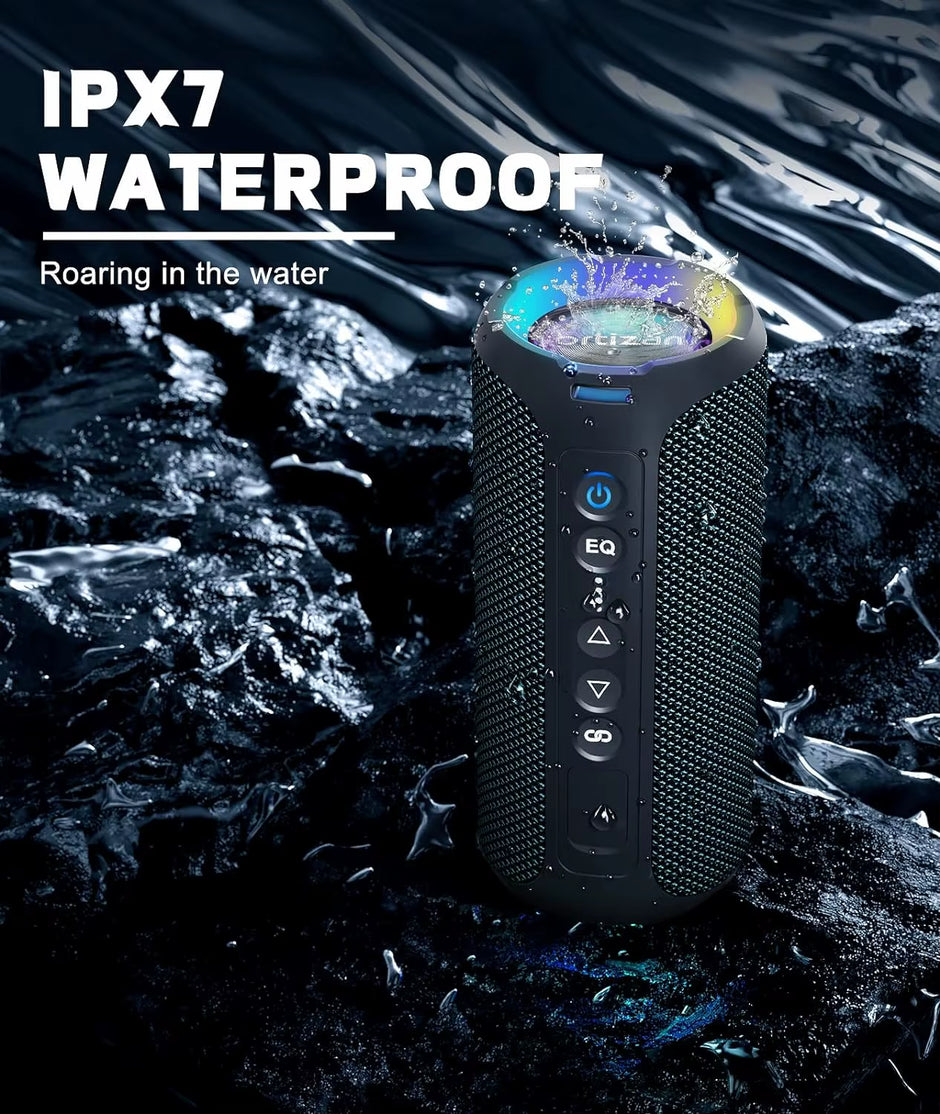 40W Enhanced Bass Portable Outdoor Wireless Speaker