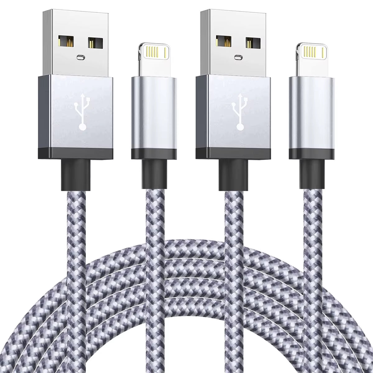 Fast Charging USB Charger Cable for Iphone 14 13 12 11 Xs Max Xr X 8 7 6 plus Ipad Origin Mobile Phone Long Data Cord 1M 2M 3M