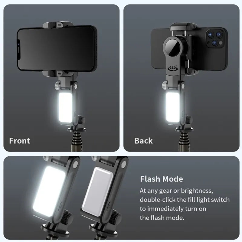360 Rotation following Shooting Mode Gimbal Stabilizer 