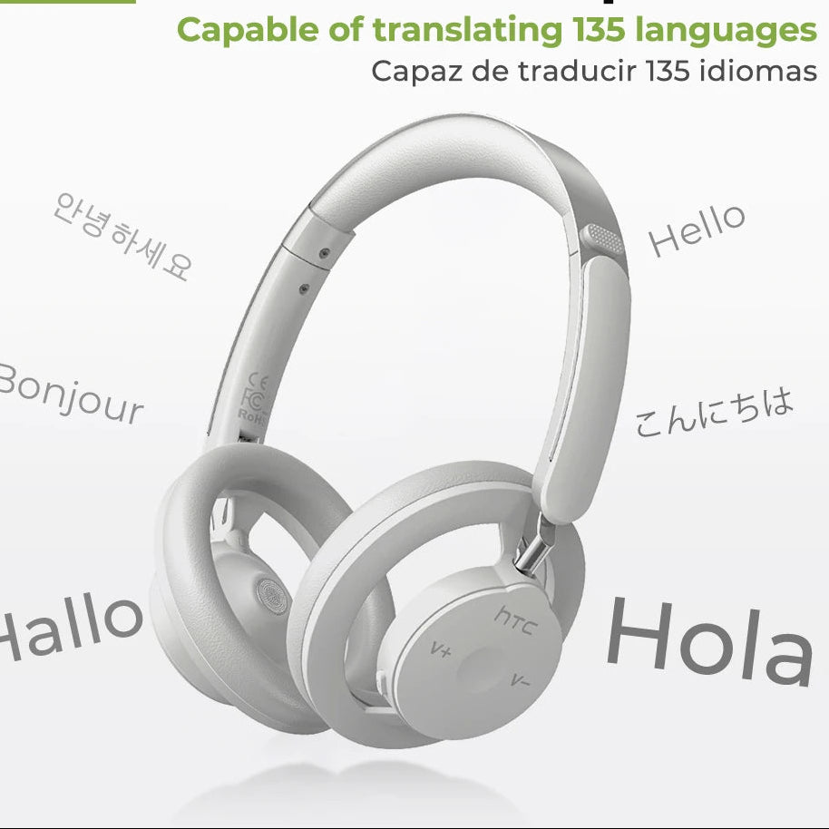 HP06 Bluetooth V6.0 Wireless Open-Ear Headphones Foldable Punchy Bass Headset for PC Laptop Phone TV Lightweight Hollow Airy