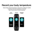 AMOLED Smartwatch Body Temperature Monitor Fitness Clock Sports 3ATM Waterproof Men Smart Watch Band for Women IOS Android 2026
