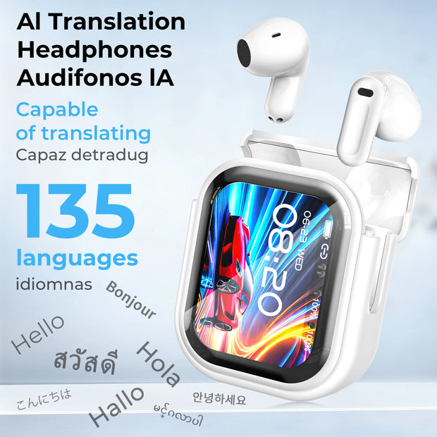  ANC Noise Cancelling, Touch Screen Earbuds