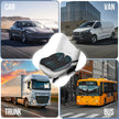 Memory Foam Car Wedge Seat Cushion for Driving, Height Booster & Posture Support, 4D Mesh Seat Pad with Adjustable Straps