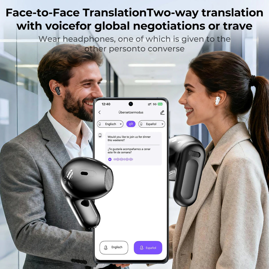  ANC Noise Cancelling, Touch Screen Earbuds