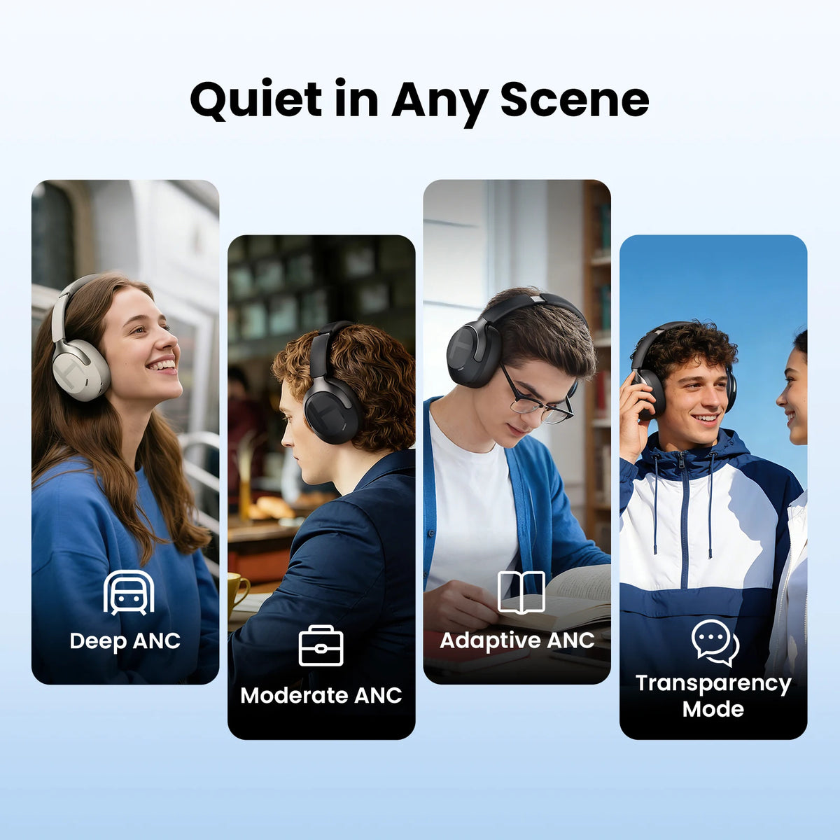 S40 ANC Wireless Bluetooth Headphone