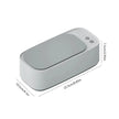 Portable Ultrasonic Cleaner Rechargeable 40Khz Deep Clean for Jewelry Eyeglasses Razors Braces Comb Makeup Brush Etc