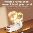 New Foldable Touch Screen Shoe Dryer Fast Heating Sterilization Heater Socks Dryer Shoe Hot Air Deodorizing Dehumidifier