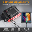 4 in 1 2000A Jump Starter Power Bank 16000Mah 150PSI Air Compressor Tire Pump Portable Charger Car Booster Starting Device