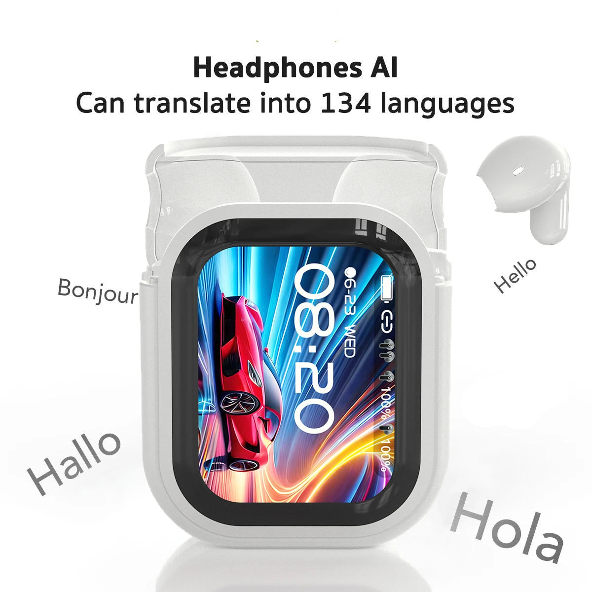  ANC Noise Cancelling, Touch Screen Earbuds