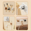 Desktop Data Cable Fixer Nail-Free Seamless Silicone Cable Organizer Mouse Cable Headset Multifunctional Winder Desk Organizer